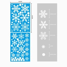 Christmas decorations snowman elk window sticker