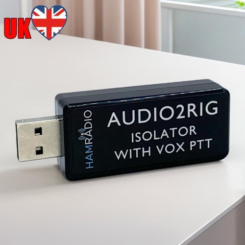 AUDIO2RIG USB Sound Adapter Radio Connector for KENWOOD YAESU ICOM Adapter