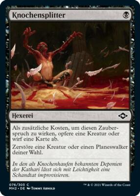  Magic the Gathering - Knochensplitter - MH2-DE076 MtG NM