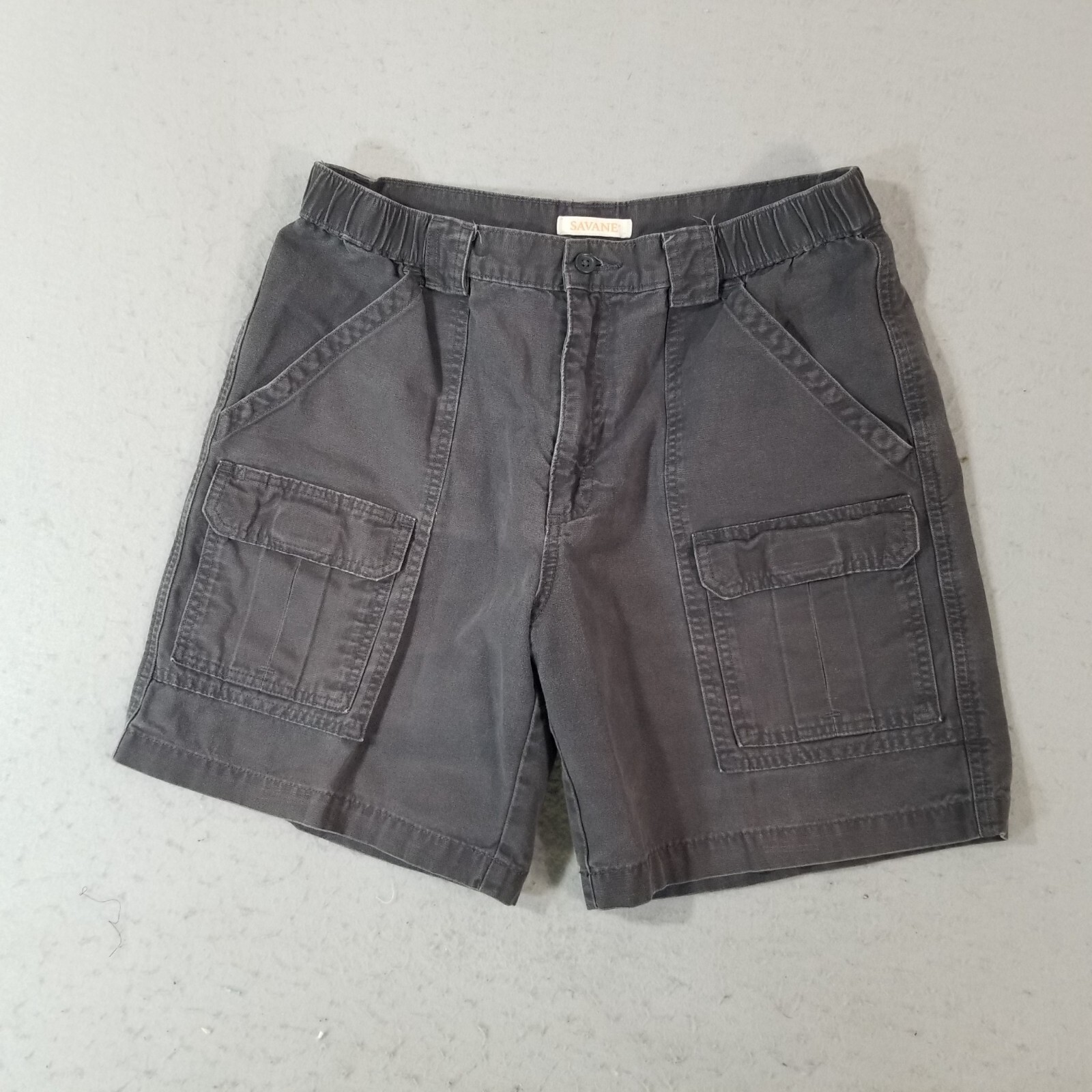 Jean Shorts Men Savane Mens Hiking Cargo Shorts (Size 32-44 Aptro