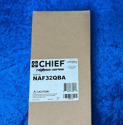 MINT! Chief NAF32QBA 3U - 2 Fans - Rack Accessory Fan Panel Brushed Black