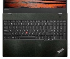 2-pack matte black Palmrest Vinyl Sticker for Lenovo T490 T490S T480S T590 T15