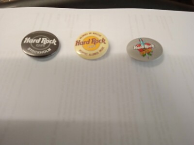 3 hard rock cafe  PIN (Nadel)  