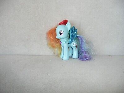 My Little Pony G4 Water Cuties rainbow dash Figure glitter filled wings