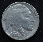 KAPPYSCOINS  W4185 1928 FULL HORN   EF XF EXTRA FINE   BUFFALO NICKEL