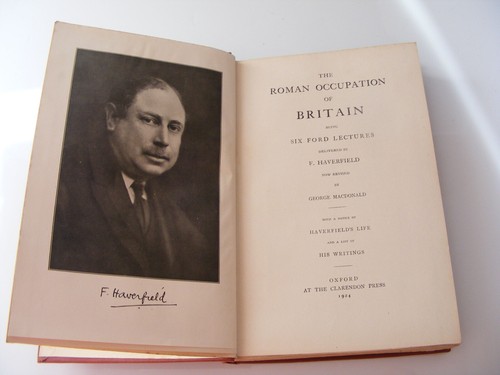The Roman Occupation Of Britain Hardback 1924 By Haverfield & McDonald With Map - Picture 8 of 19