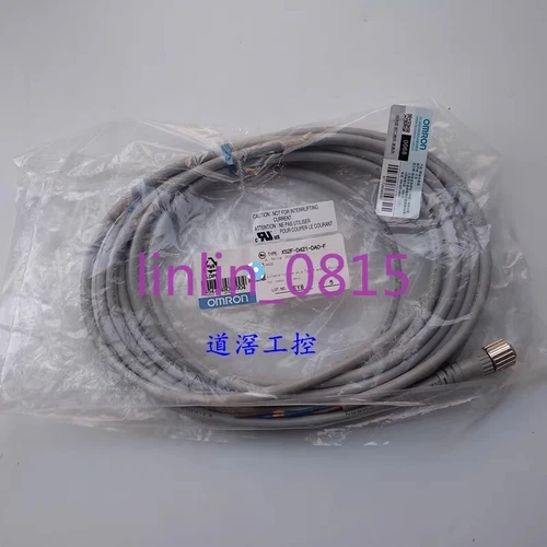1Pcs New Omron sensor connector XS2F-D421-DA0-F