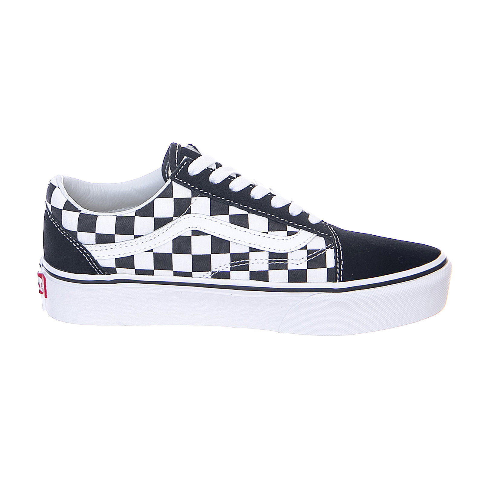 vans old skool checkerboard platform