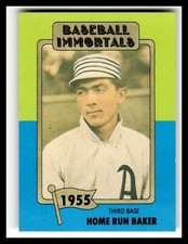 1980-87 SSPC HOF #74b Home Run Baker