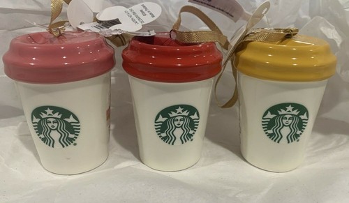 Starbucks Disneyland Disney California Adventure Ornament Set 2021 - Bild 2 von 5