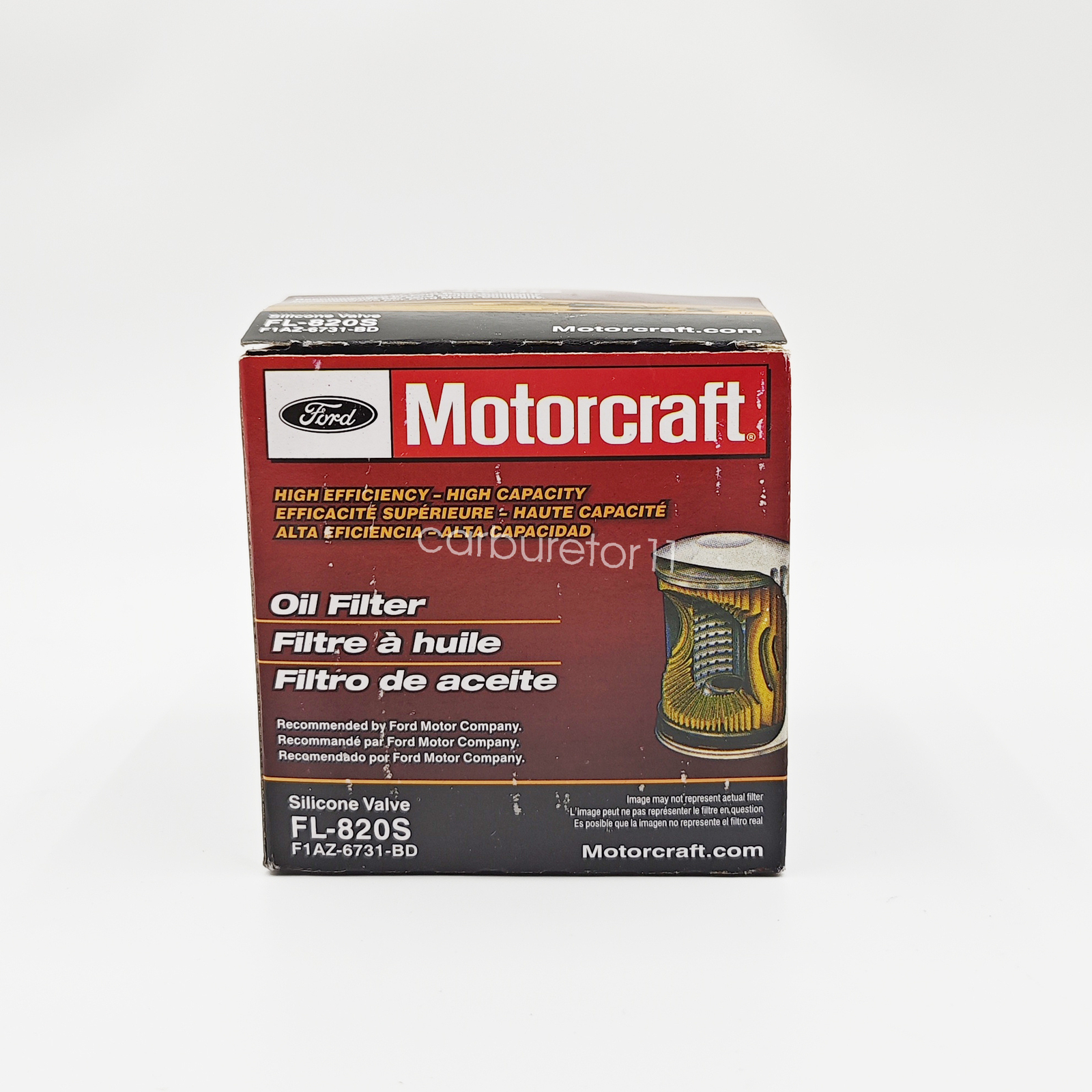 Ford OEM Engine Oil Filter Lincoln Mercury Motorcraft FL820S F1AZ6731BD
