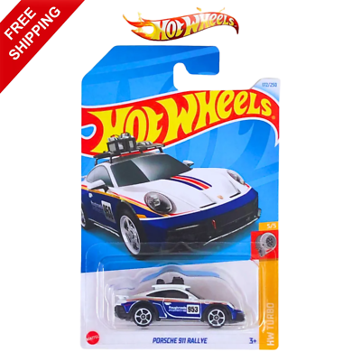 HOT WHEELS   ポルシェ911 Hot Wheels Porsche 911 Rallye #172 Mainline 2024 Case N/P (In