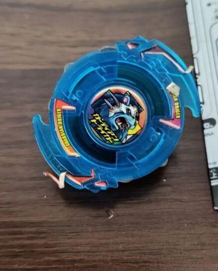 Bakuten Shoot Beyblade Gaia Dragoon Ariel Ulborg Blue Plated