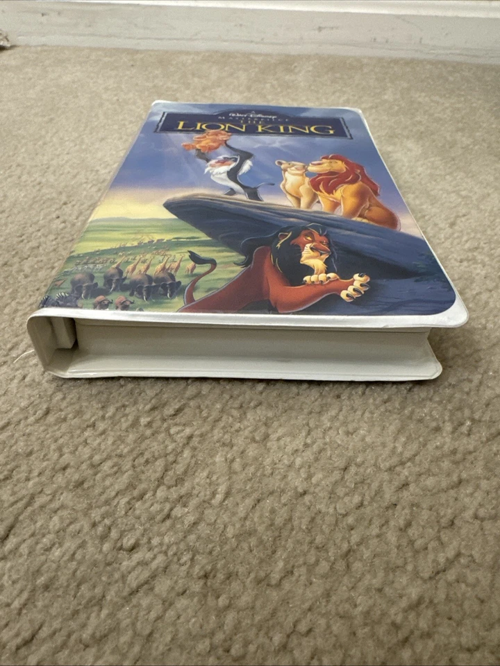 The Lion King (VHS, 1995)  Walt Disney Masterpiece Collection Clam Shell Tested - Image 4 of 4