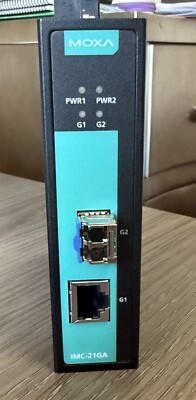 Moxa IMC-21GA Fiber to Ethernet  Adapter
