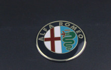 1x Classic 40mm Alfa Romeo Steering Wheel Badge Emblem Sticker Mito 147 159 156