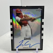 2018 Leaf Perfect Game All-American Classic Black Jerrion Ealy Auto 15/15 BA-JE1