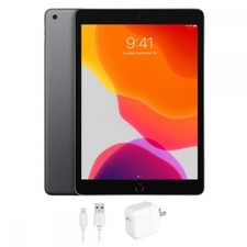 Apple iPad 7 2019 Space Gray 128 GB WiFi Fair Condition