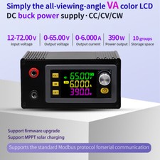 CNC Adjustable DC12-72V to 0-65V Buck Power Supply Module Voltage Regulator 390W