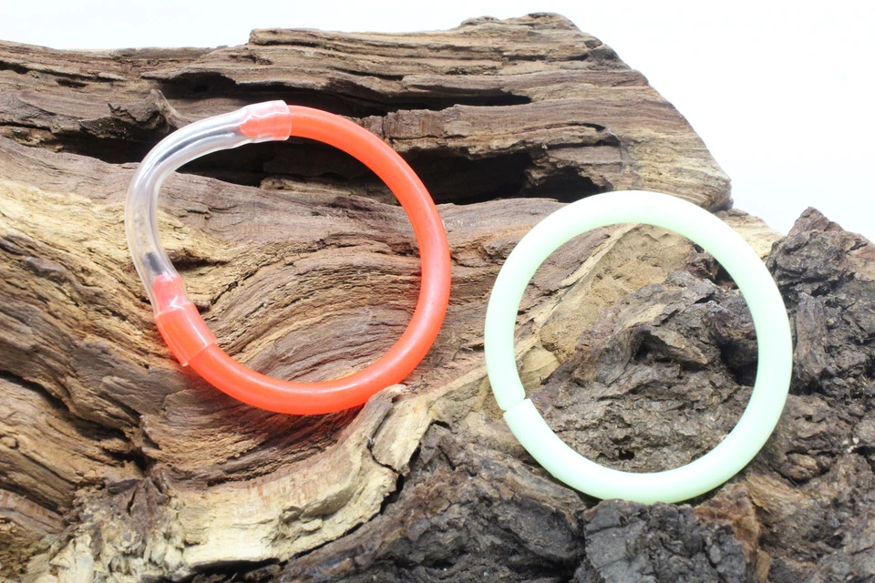 Balzer Bissanzeiger-Ring Fluo oder Rot Aalangeln Nachtangeln Grundangeln NEW