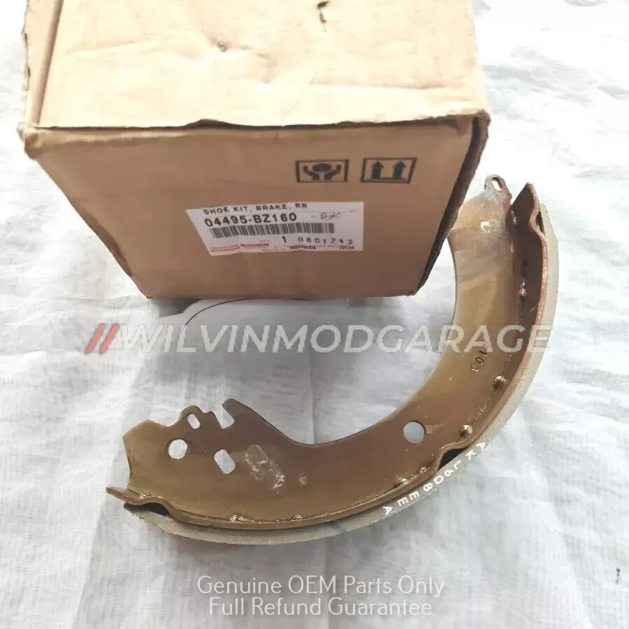 Genuine OEM Rear Drum Brake Shoe Set 04495-BZ160 Fits 2018-2024