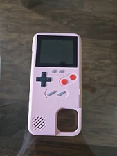 iPhone 11 Pink Game Boy Phone Case - Pushable Buttons - Detailed Nice