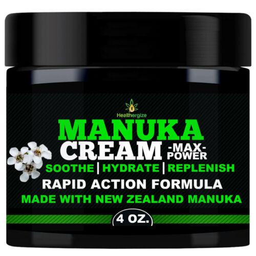 Manuka Honey Cream-Moisturizer, Face, Body, Eczema, Rosacea, blemish, Acne - Picture 1 of 6