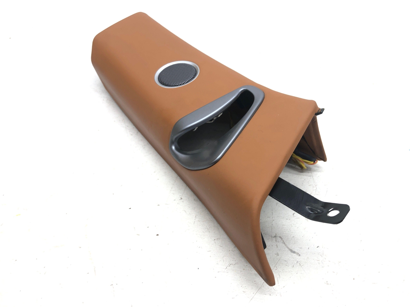 2017-2020 FERRARI GTC4LUSSO RIGHT UPPER B-PILLAR TRIM PANEL COVER CUOIO LEATHER