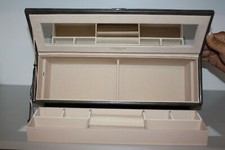 BEAUTY CASE" PAOLO CANE" PORTAGIOIE 33X 10X 10ECOPELLE GRIGIO NUOVO