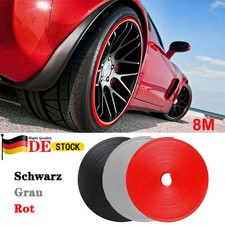 Felgenkantenschutz 8m Gummi Felgenschutzband Felgenschoner für Auto Universal