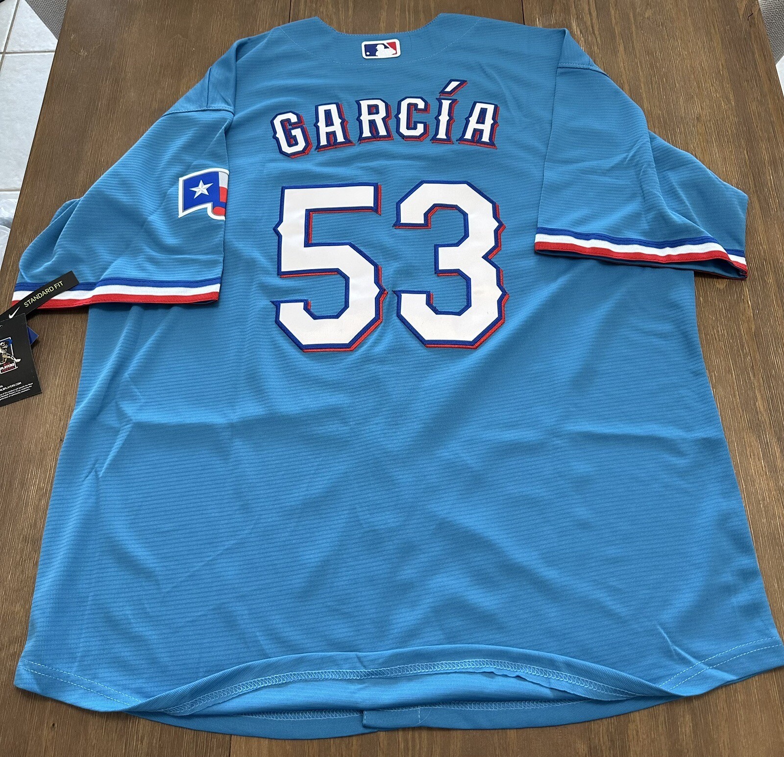 Adolis Garcia Jersey NEW Mens XXL Light Blue Texas Rangers jersey eBay