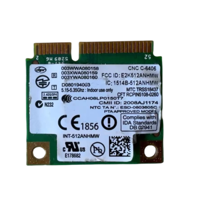 INTEL LINK 5100 512AN_HMW PCI-E 802.11N WIFI CARD WLAN DELL CY256