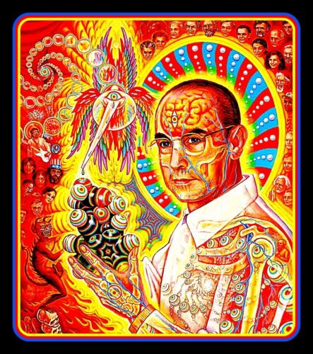 4 75 Albert Hofmann Discovers Lsd Vinyl Sticker Mushroom Dmt Decal For Bong Ebay