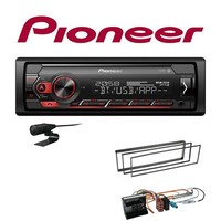 Pioneer 1-DIN Bluetooth Autoradio Android USB FüR Peugeot 1007 Schwarz