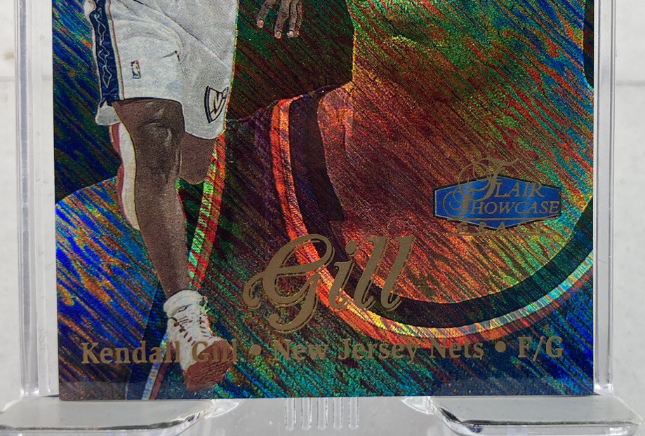 FILA 1997 98 Flair Showcase Grace Kendall Hill #Row1 New Jersey Nets Showstopper