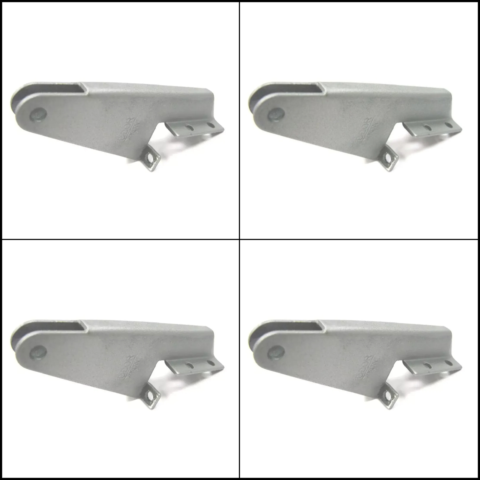 Silver Aluminum Jamb Bracket for Screen Door Construction Building Hardware New