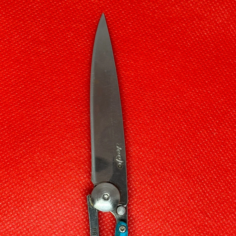 Blue 27g (medium) Deejo Ultra Lightweight Folding Gentleman's Pocket Knife - Image 3 of 4