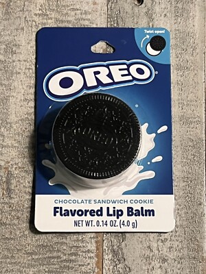 Oreo Lip Balm Chocolate Flavored Sandwich Cookie ~ Full Size!