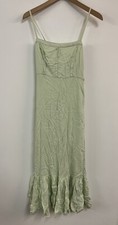 Urban Outfitters Light Green Midi Dress Size XS New With Tags RRP: £49