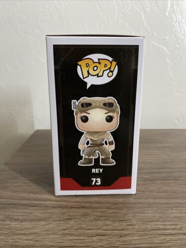 Nuevo en caja Funko Pop Star Wars El Despertar de la Fuerza REY 73 Hot Topic exclusivo - Imagen 2 de 6