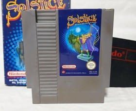 Solstice Alla Ricerca dello Scettro di Demnos - GIOCO NINTENDO NES USATO