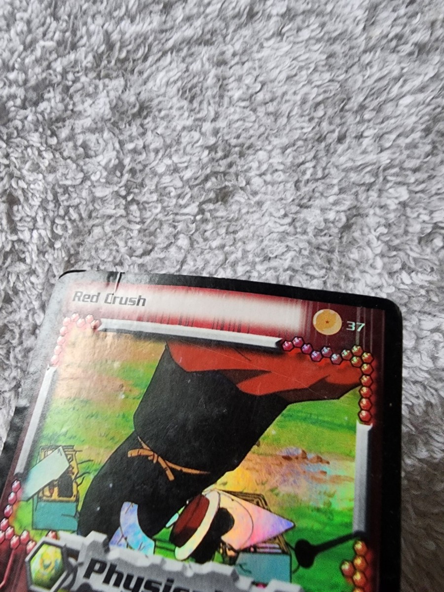 DBZ Dragon Ball Z FOIL Red Crush 37 CCG Unlimited Cell Saga