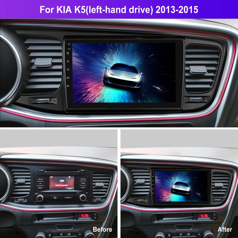 Android 15 Car Stereo Apple Carplay GPS Wifi Radio for Kia Optima K5 2013-2015 - Image 3 of 4