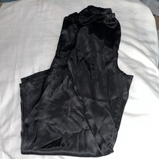 Unbranded Satin Pants Silk Lounge Pants Pajama Bottoms No POCKET Sleepwear Sz L