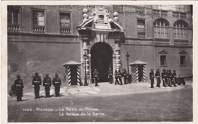 E0927 MONACO - DER PALAST DES PRINZEN UND DIE AUFHEBUNG DER WACHE