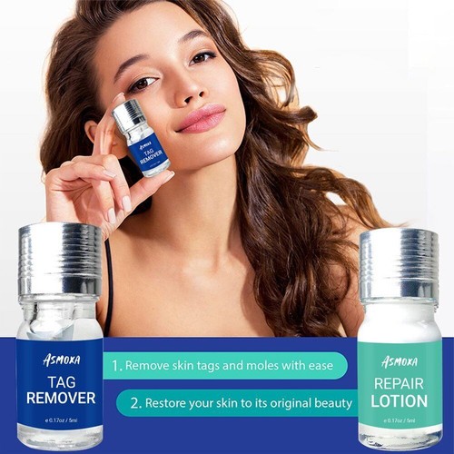 Skin Tag Remover and Repair Lotion Set Mole Corrector Wart Skin Tags Removal Kit - Picture 2 of 10