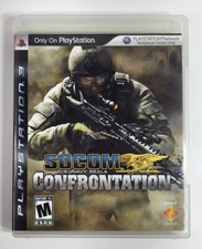 SOCOM Confrontation U.S. Navy Seals (Sony PlayStation 3, PS3, 2008) - No Manual