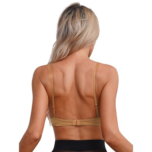 Womens Lingerie Bare Exposed Breasts Busiter Teddy Bra Bow Balconette Unlined - Bild 65 von 76