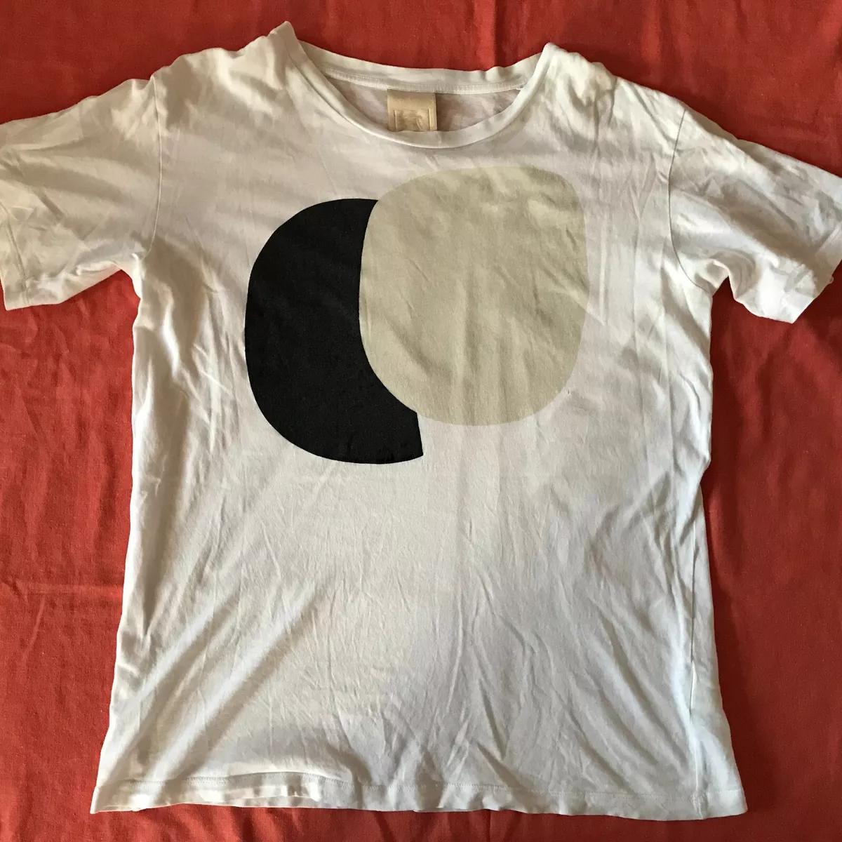 WOOYOUNGMI PARIS WHITE MEN S PRINT T SHIRT MEDIUM EU SLIM eBay