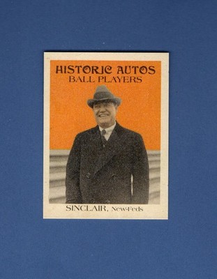 #56 HARRY SINCLAIR, 1914-15 Indy/Newark~Federal Baseball League| 2019HA 263/299